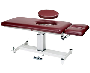 Armedica AM-SP 202 Treatment Table - Two Section Pre-Natal Single Pedestal