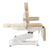 Pavo FACIAL Beauty Bed & Chair in Beige - Full Electrical with 4 Motors DIR