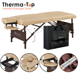 Master Massage DEL RAY Portable Massage Table Package with Therma-Top