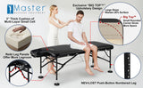 Master Massage STRATOMASTER AIR Portable Massage Table Package