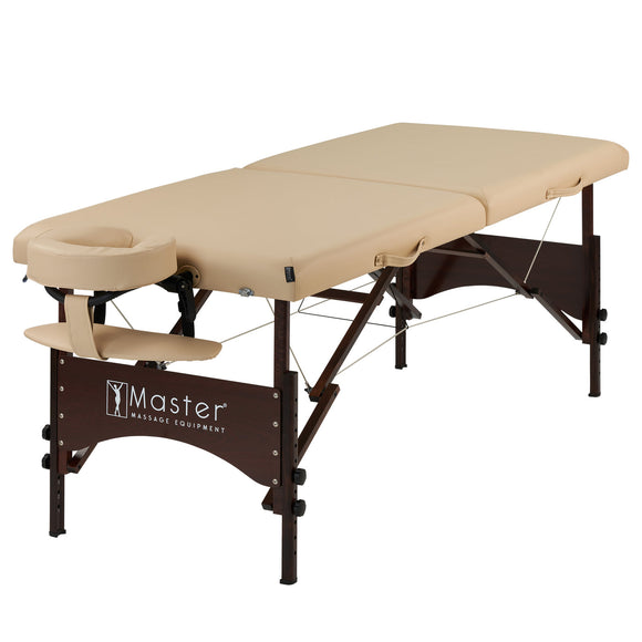 Master Massage ARGO Portable Massage Table Package Cream